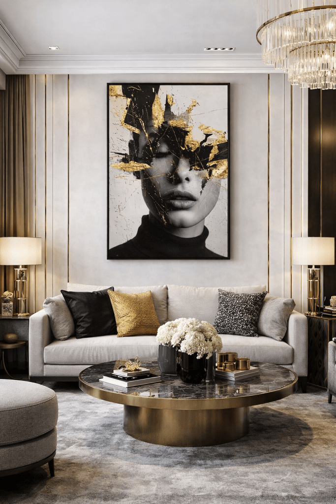 Golden Vision Portrait